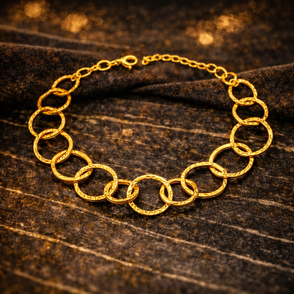 Semijoias em ouro para reposição comercial por consignação